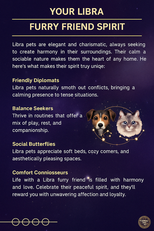 Libra: The Charming Companion | September 23 – October 22